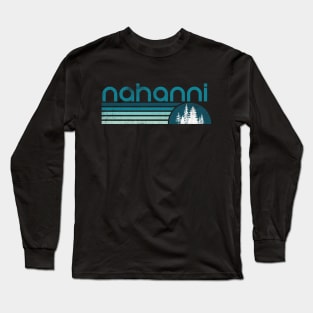 Nahanni national park vintage Long Sleeve T-Shirt